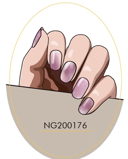 Semicured Gel Nail Sticker Kit/NG176